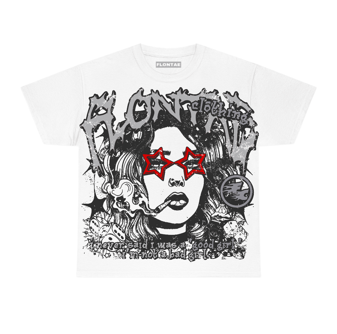 White Cement 4s Flontae T-Shirt Keep Quiet Graphic