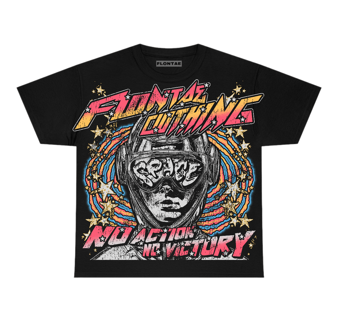 Black “Never Think Twice” Graphic T-Shirt – Unisex Cotton Streetwear Tee by Flontae