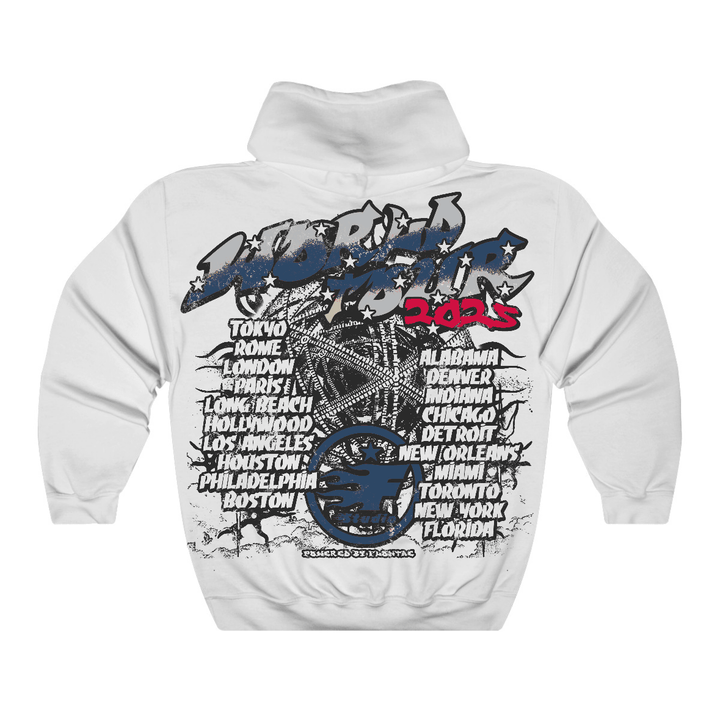 French Blue 12s Flontae Hoodie No Victory Graphic