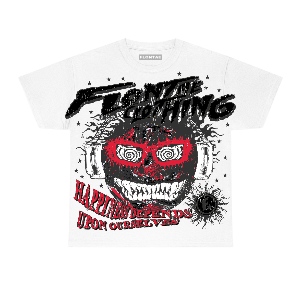 Reverse Infrared 6s Flontae T-Shirt Happiness Within Graphic