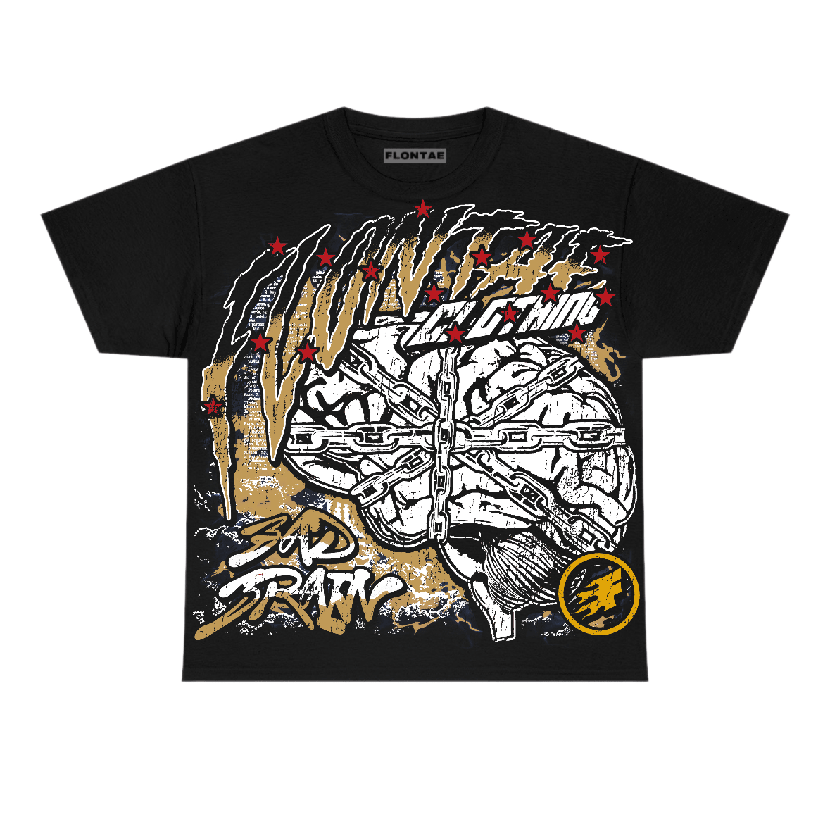 Taxi 12s Flontae T-Shirt Bad Brain Graphic