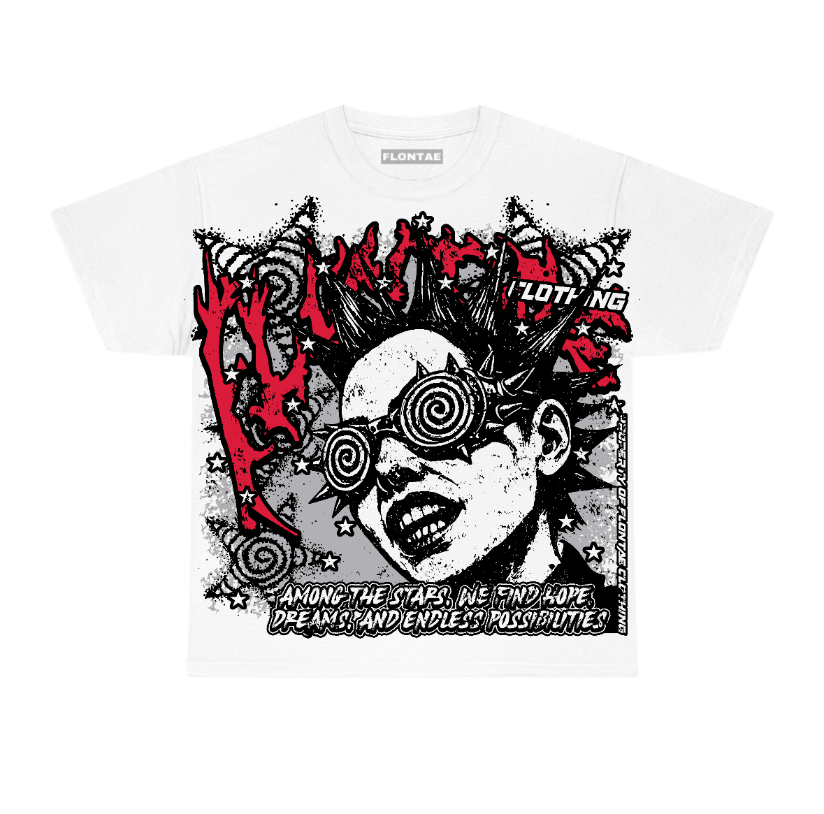 Toro Bravo 4s Flontae T-Shirt Among The Stars Graphic