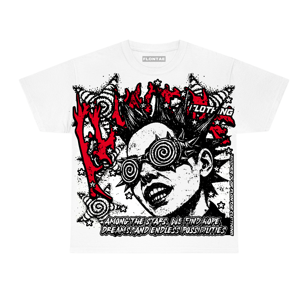 Chicago 13s Flontae T-Shirt Among The Stars Graphic