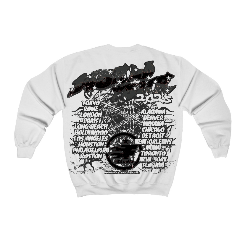 Black Cat 3s Flontae Sweatshirt No Victory Graphic