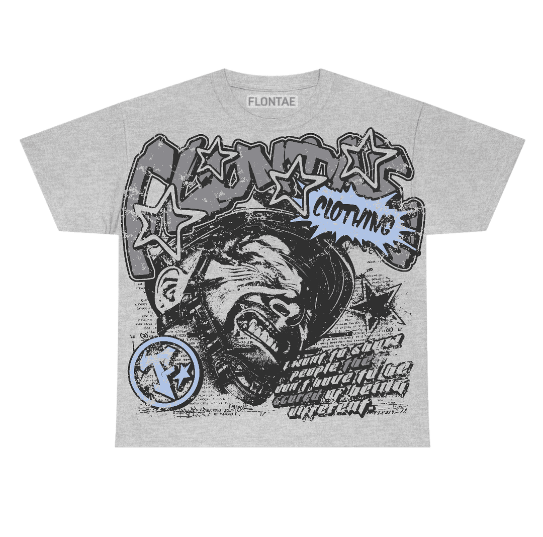 Wolf Grey 5s Flontae T-Shirt Be Unique Graphic