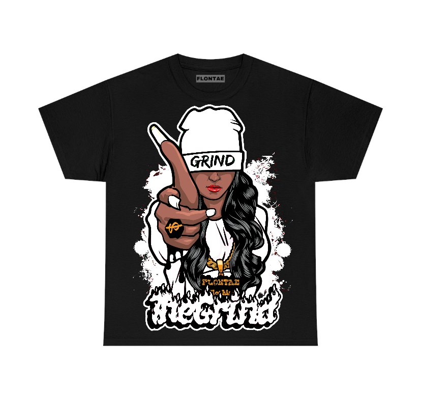 White Thunder 4s Flontae T-Shirt Grind Graphic