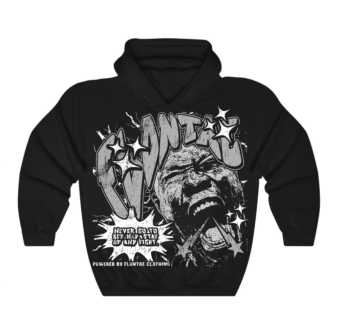 Shadow 1s Low Flontae Hoodie Never Quit Graphic
