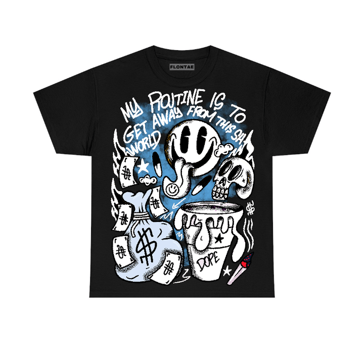 Reverse Oreo 6s Flontae T-Shirt Stay Out Graphic