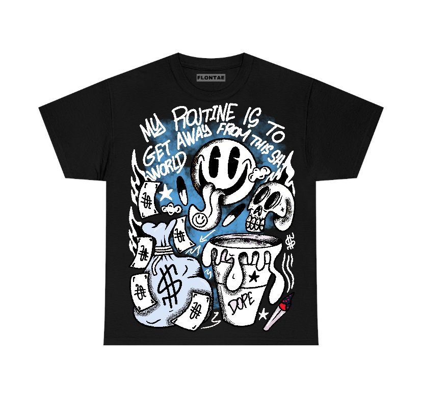 Reverse Oreo 6s Flontae T-Shirt Stay Out Graphic