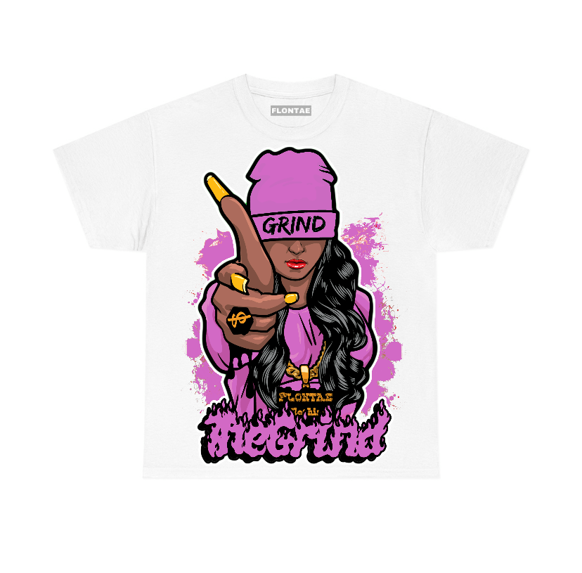 Hyper Violet 4s Flontae T-Shirt Grind Graphic