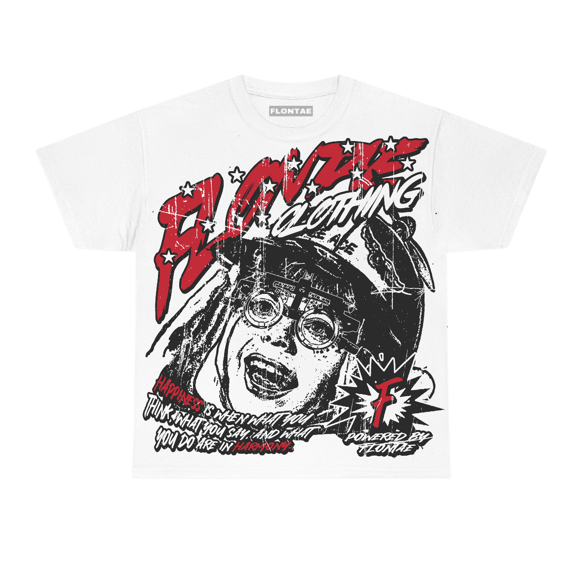 Chicago 1s Low Flontae T-Shirt Always Smile Graphic