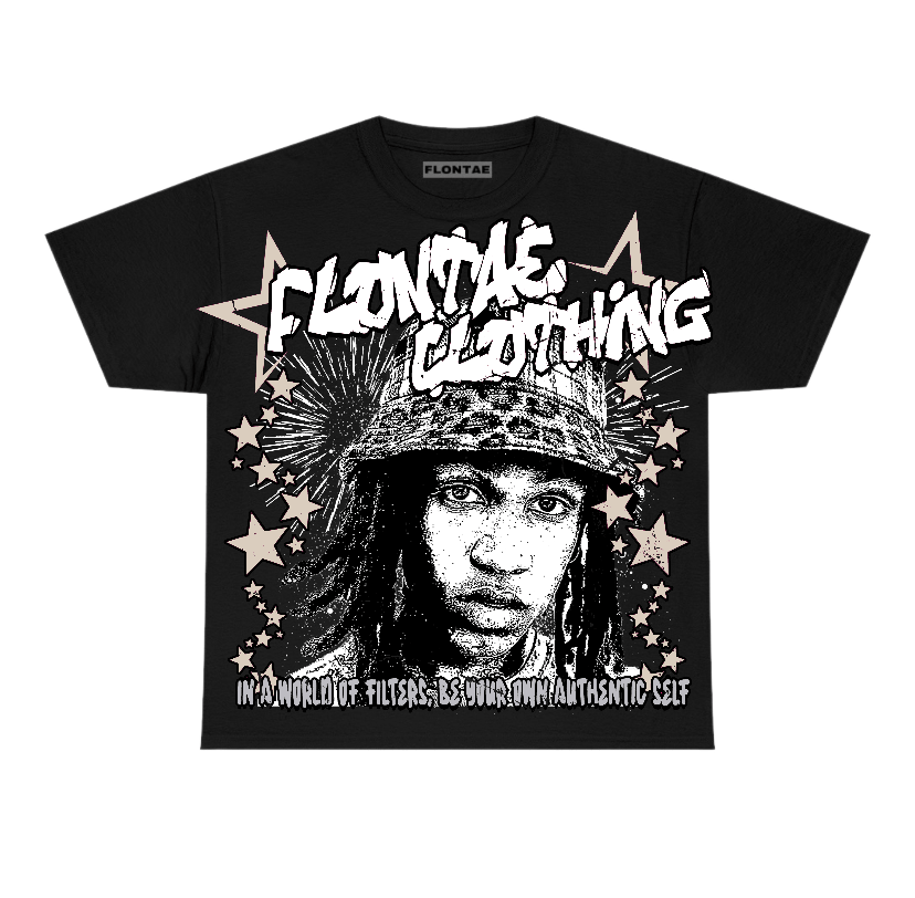 Reverse Metallic 5s Flontae T-Shirt Be Yourself Graphic