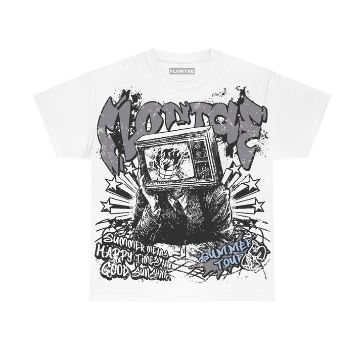 Wolf Grey 5s Flontae T-Shirt Happiness Graphic