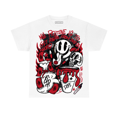 Flu Game 12s Flontae T-Shirt Stay Out Graphic