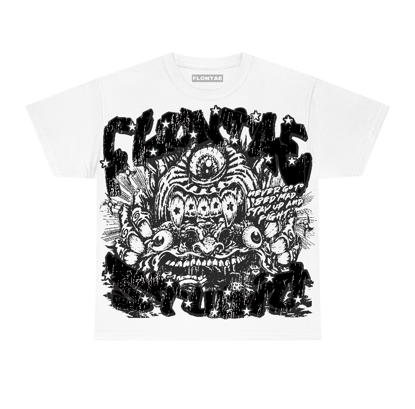 Black Cat 3s Flontae T-Shirt Seems Fair Graphic