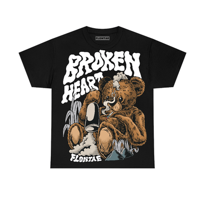 Reverse Metallic 5s Flontae T-Shirt Broken Heart Graphic