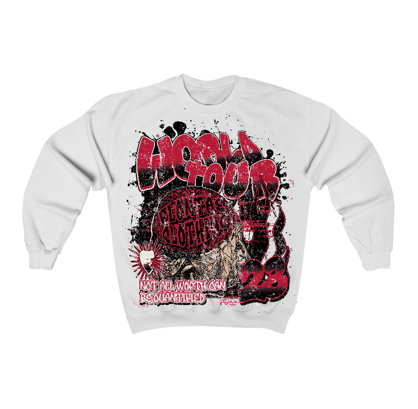 Black Toe Reimagined 1s Flontae Crewneck Sweatshirt Intelligence Graphic