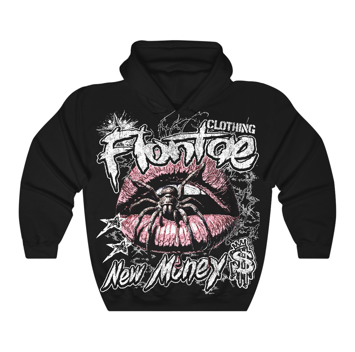 35th Anniversary 5s Flontae Hoodie All Mouth Graphic