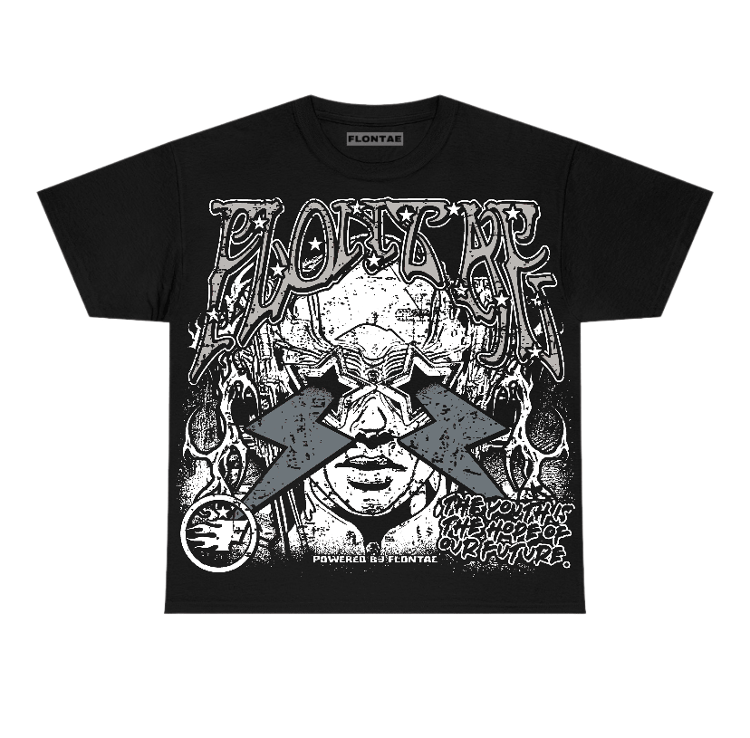 Cool Grey 9s Flontae T-Shirt Just Chill Graphic