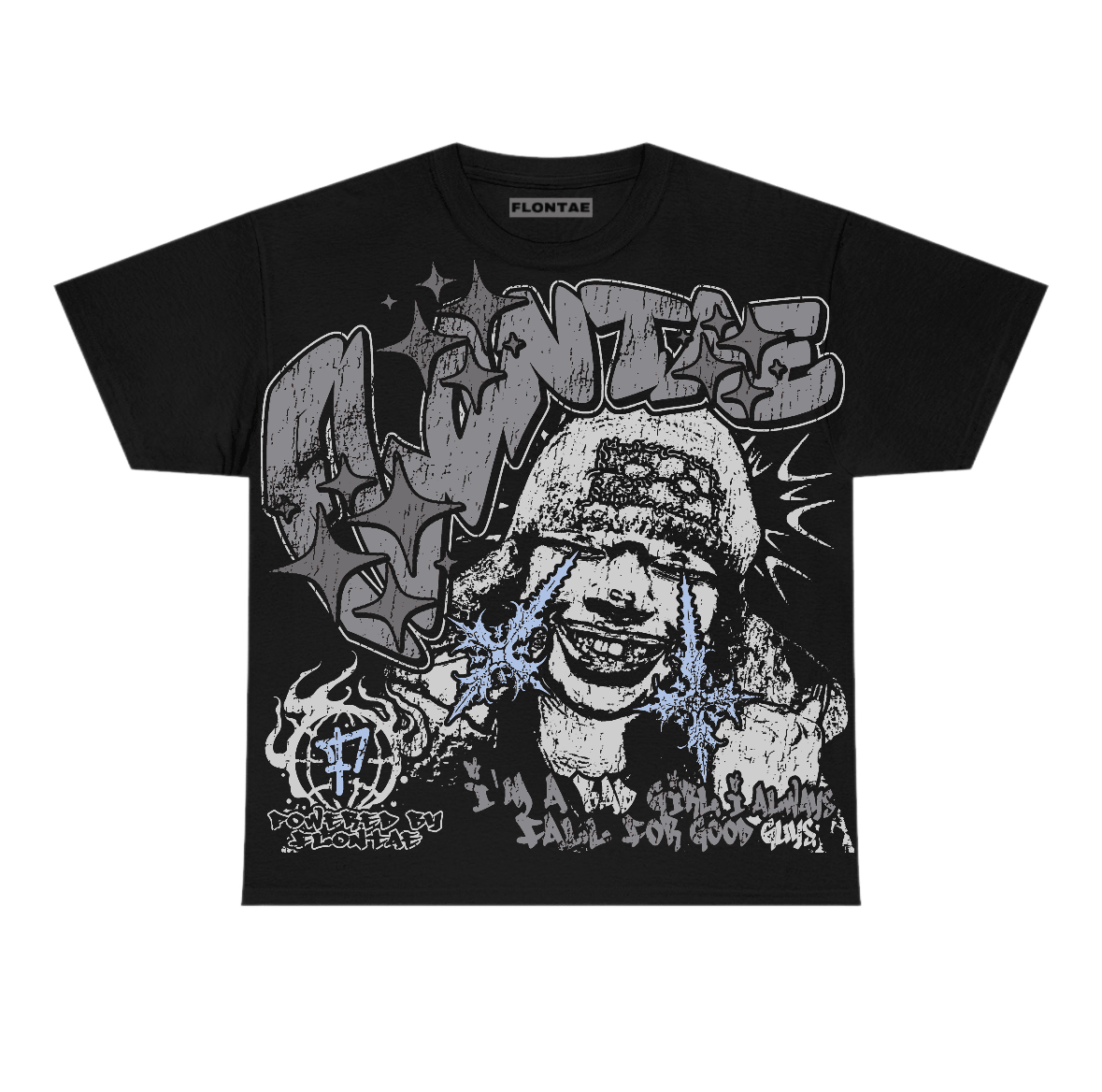 Wolf Grey 5s Flontae T-Shirt Changed The Thought Graphic