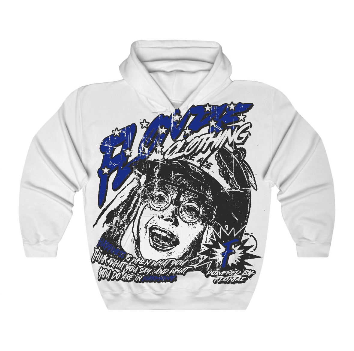 Rare Air 11s Flontae Hoodie Always Smile Graphic