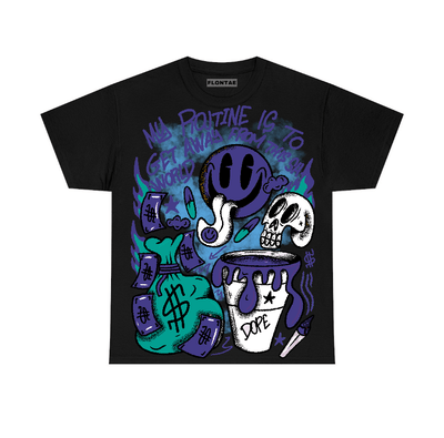 Grape 5s Flontae T-Shirt Stay Out Graphic