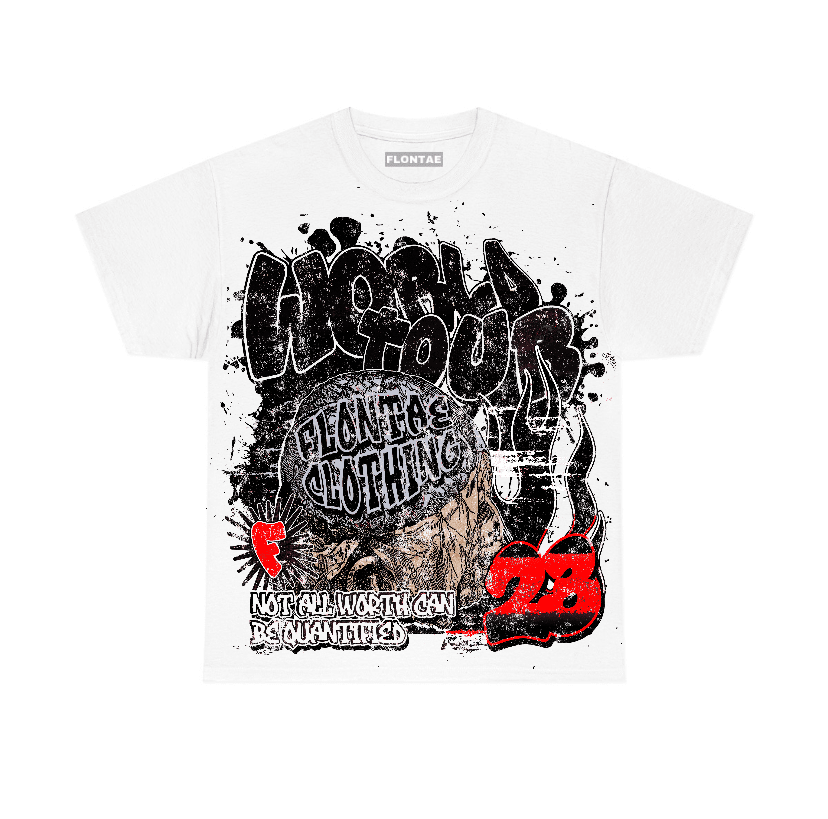 Black Cement 3s Flontae T-Shirt Intelligence Graphic