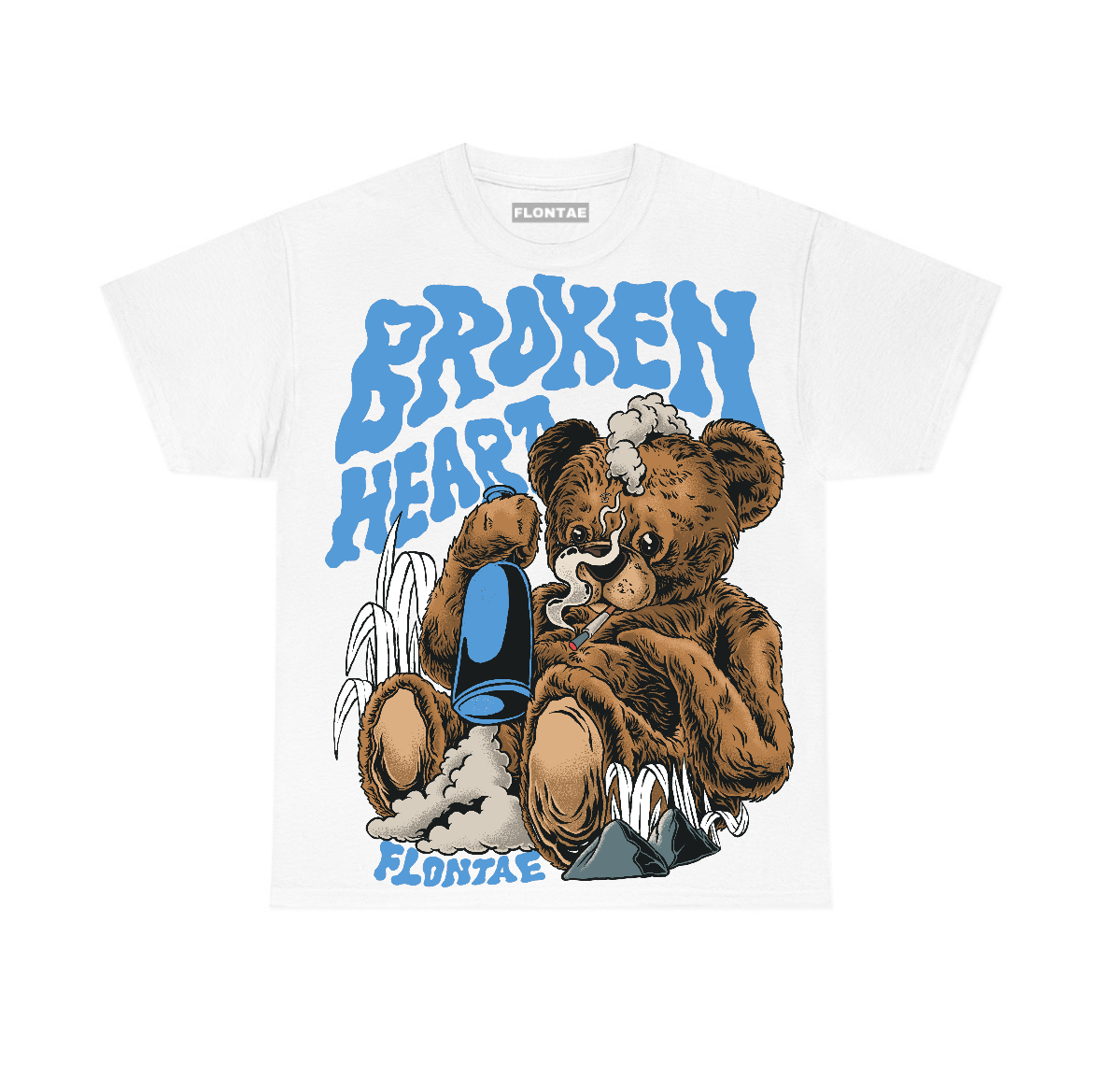 Melo 12s Flontae T-Shirt Broken Heart Graphic