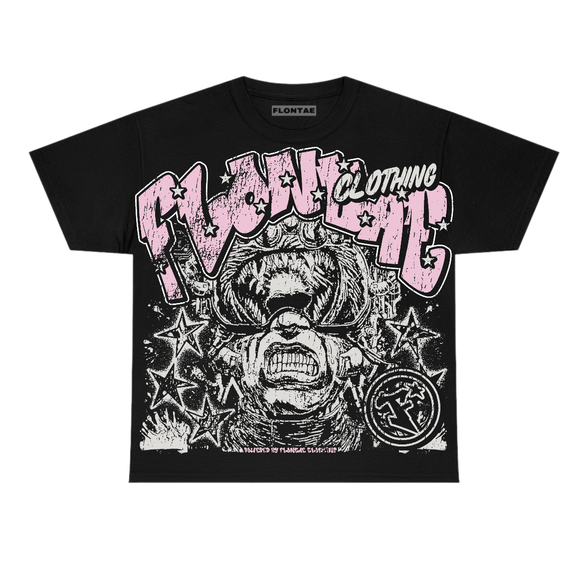 Pearl Pink 12s Flontae T-Shirt No Composure Graphic
