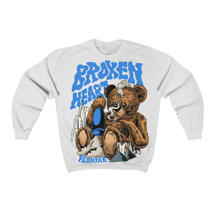 Lucky Shorts 3s Flontae Sweatshirt Broken Heart Graphic