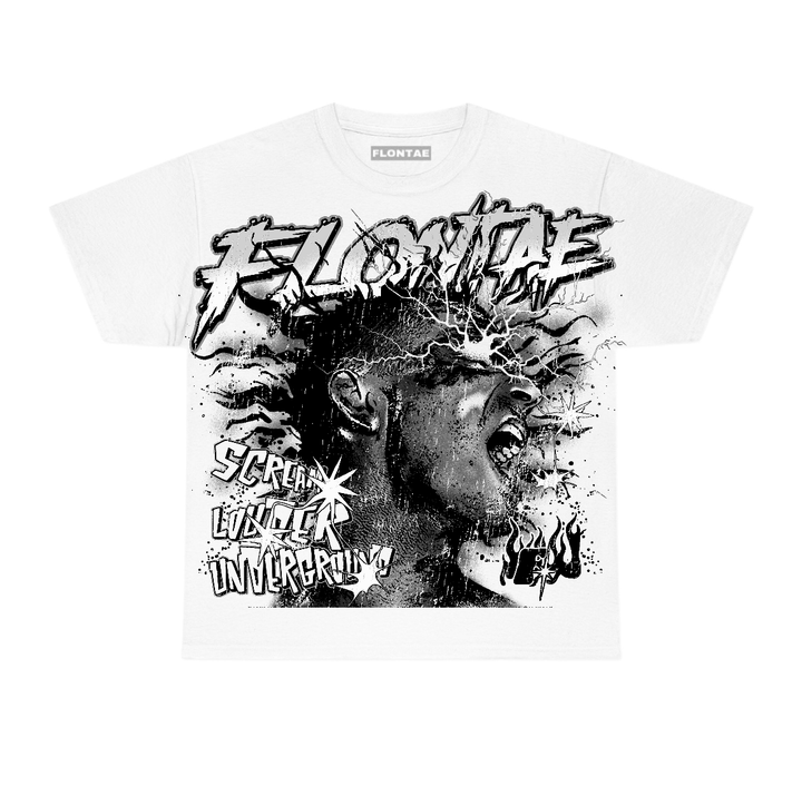 Black Cat 4s Flontae T-Shirt Stay Screaming Graphic