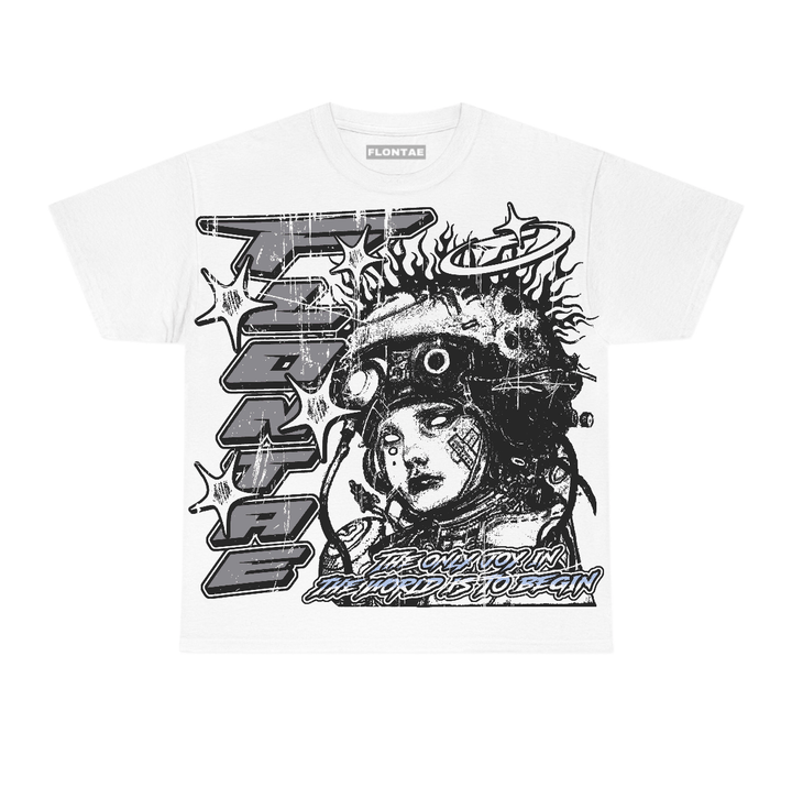 Wolf Grey 5s Flontae T-Shirt Self Aware Graphic