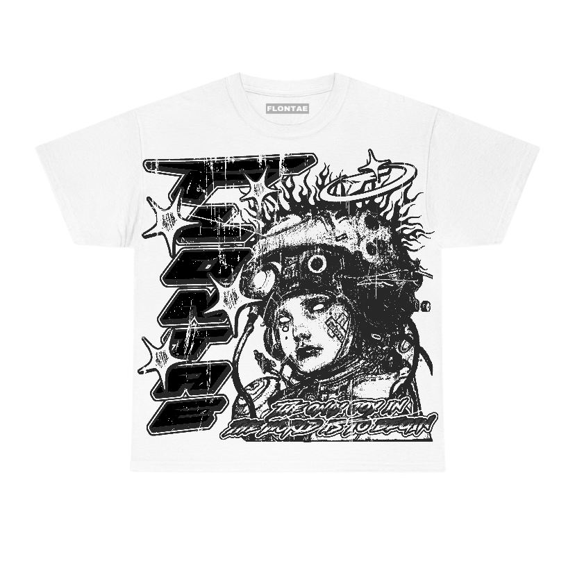 Black Cat 3s Flontae T-Shirt Self Aware Graphic