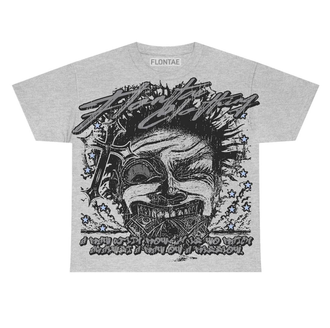 Wolf Grey 5s Flontae T-Shirt Nothing Else Graphic