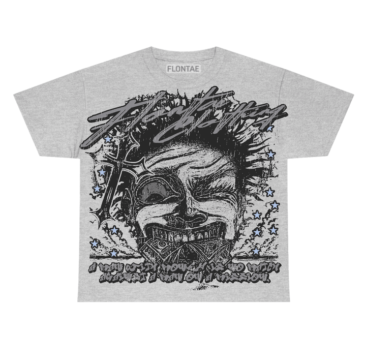 Wolf Grey 5s Flontae T-Shirt Nothing Else Graphic
