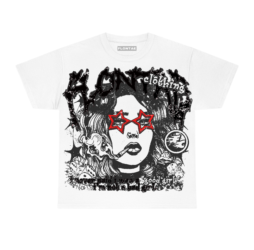 Bred Velvet 11s Flontae T-Shirt Never Quit Graphic