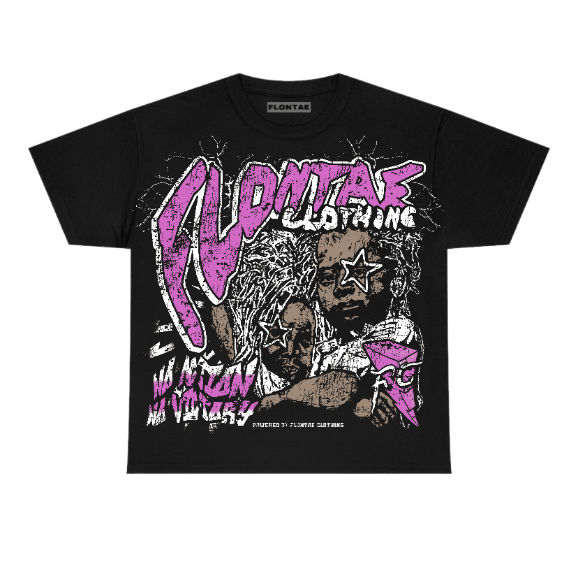 Hyper Violet 4s Flontae T-Shirt No Action Graphic