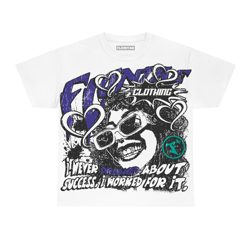 Grape 5s Flontae T-Shirt Never Dream Graphic