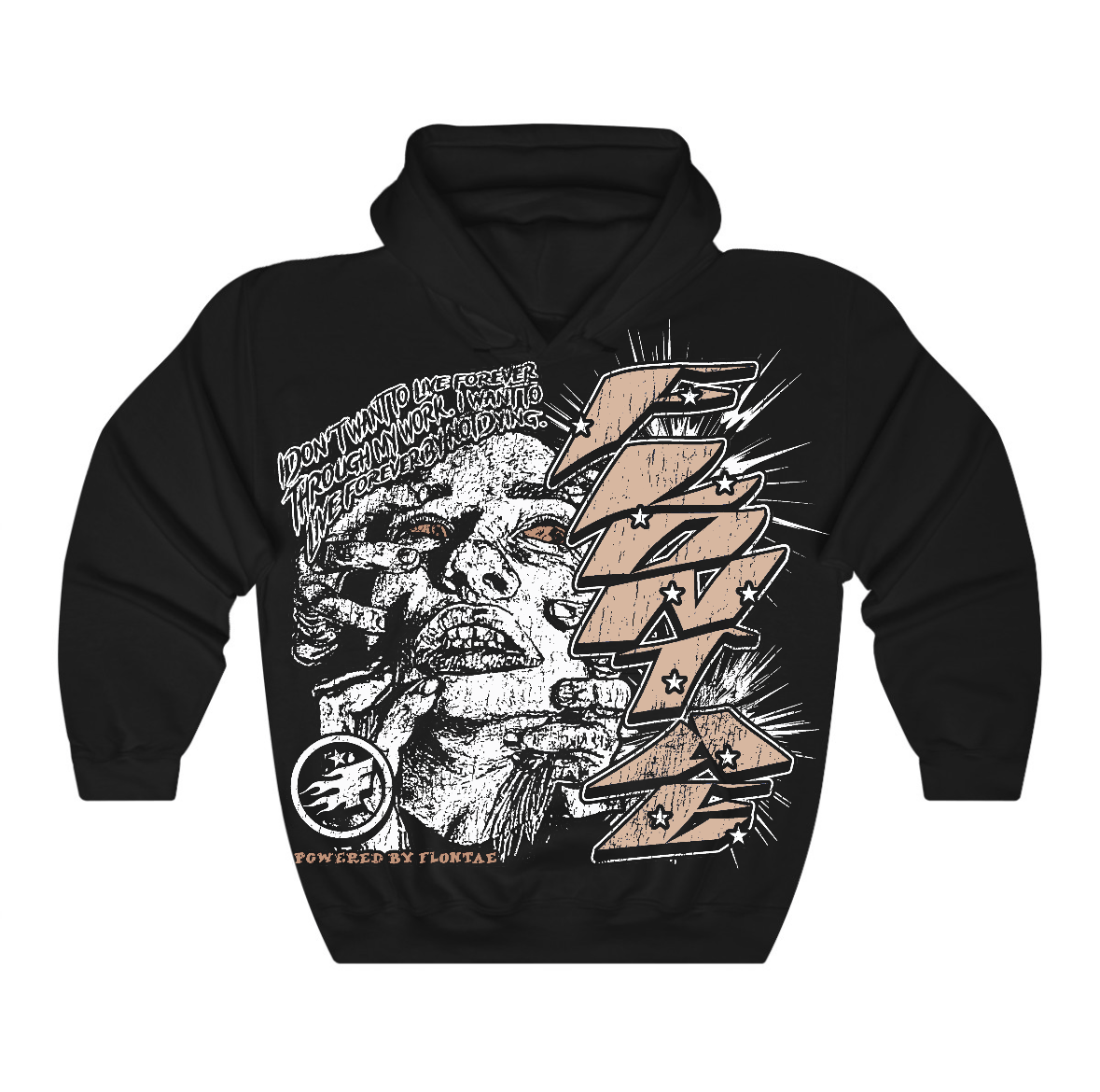 Cozy Girl 4s Flontae Hoodie Forever Graphic