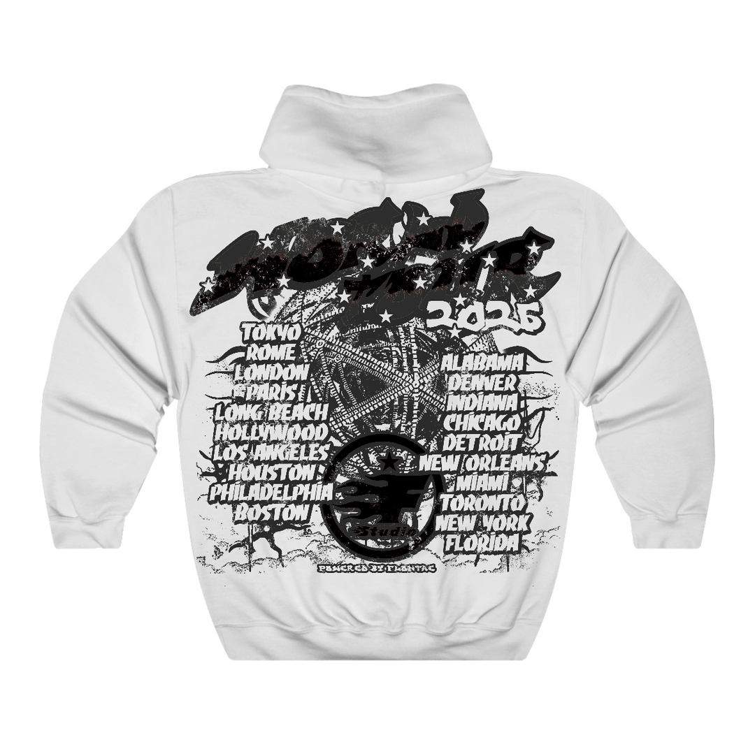Black Cat 4s Flontae Hoodie No Victory Graphic