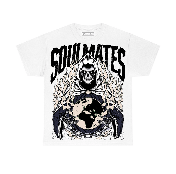Midnight Navy 1s Flontae T-Shirt Soulmates Graphic