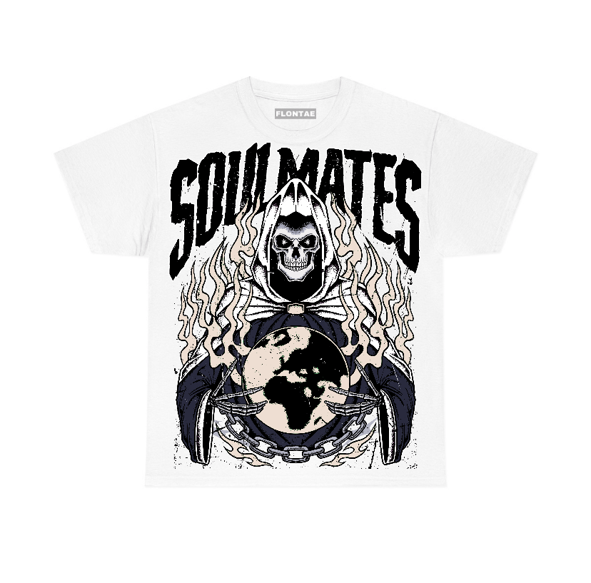 Midnight Navy 1s Flontae T-Shirt Soulmates Graphic