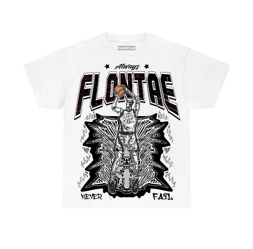 85 Metallic Black 1s Low Flontae T-Shirt Never Fail Graphic