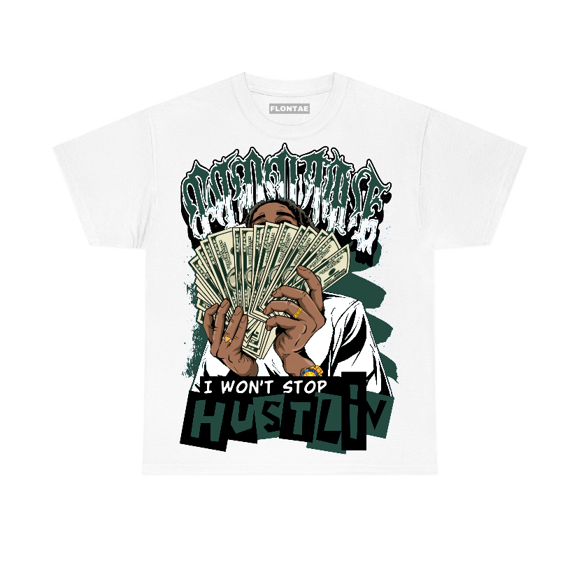 Oxidized Green 4s Flontae T-Shirt Hustlin Graphic