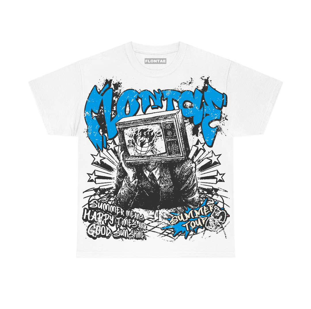 Black Cement 3s Flontae T-Shirt Never Quit Graphic