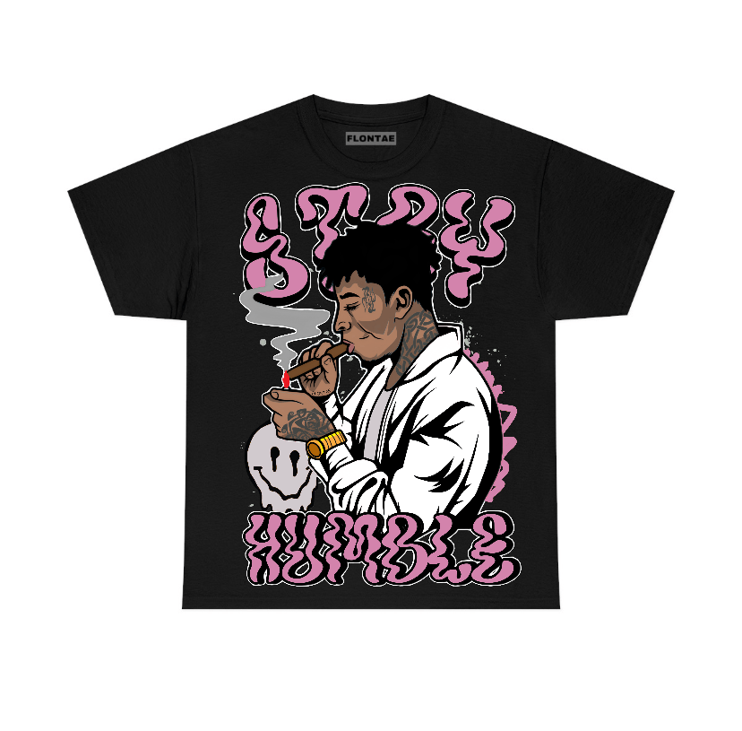 Orchid 4s Flontae T-Shirt Stay Humble Graphic