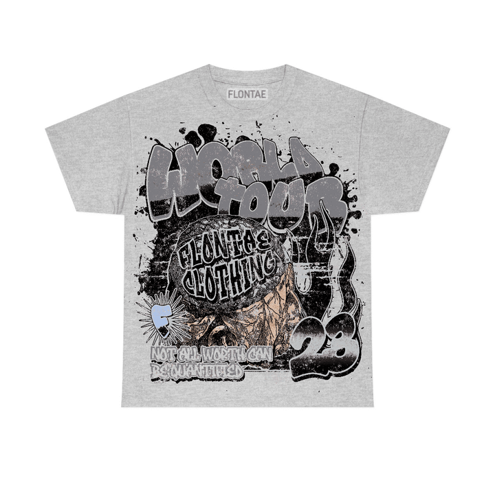 Wolf Grey 5s Flontae T-Shirt Intelligence Graphic