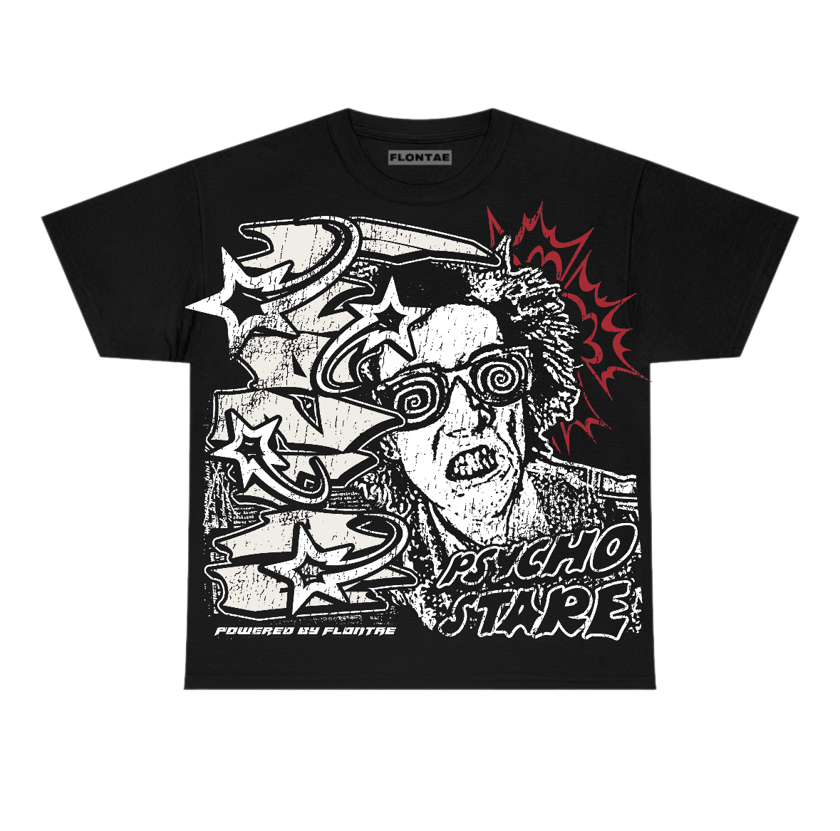Valentine's Day 4s Flontae T-Shirt Stare Graphic
