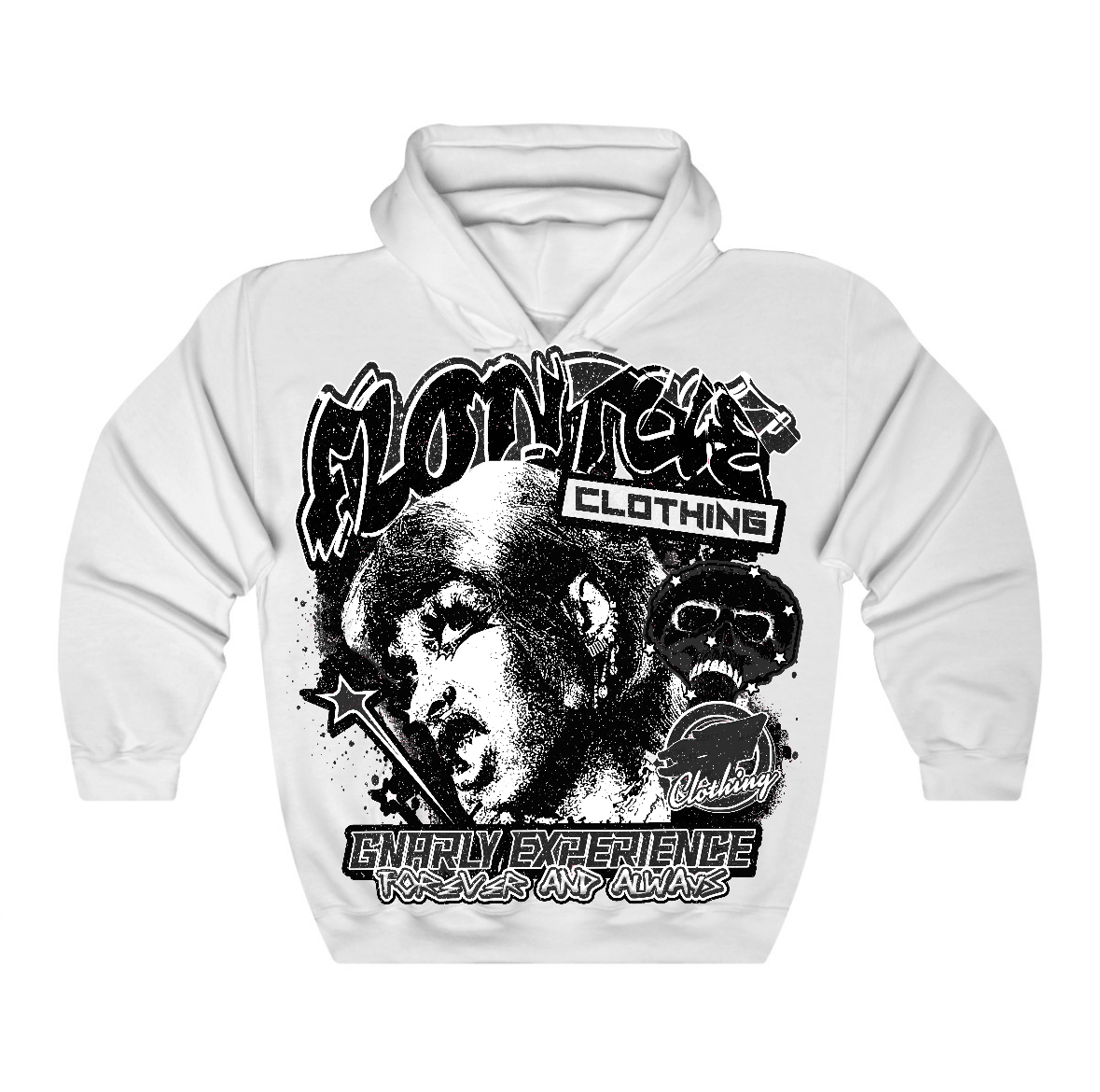 Black Cat 4s Flontae Hoodie Great Performance Graphic