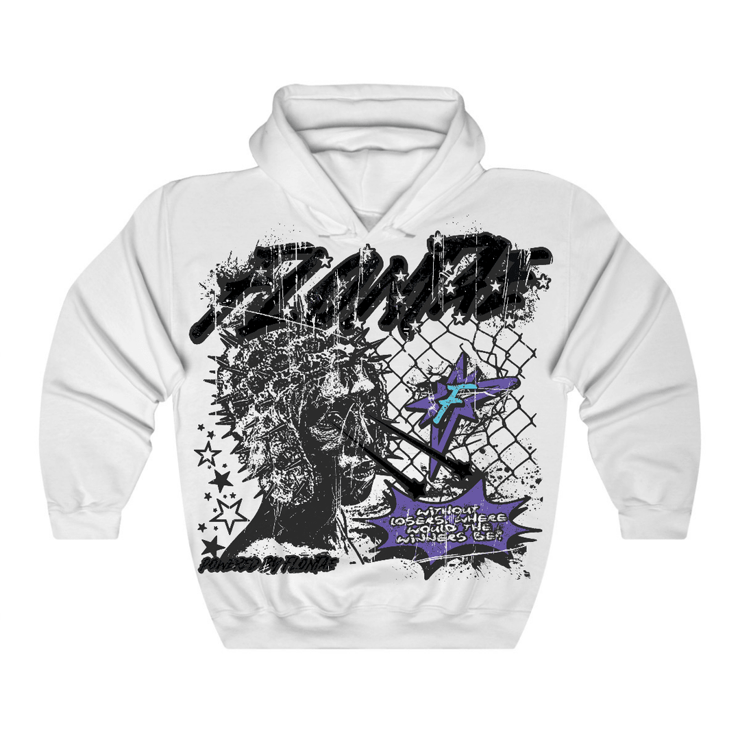 Aqua 8s Flontae Hoodie Winners Graphic
